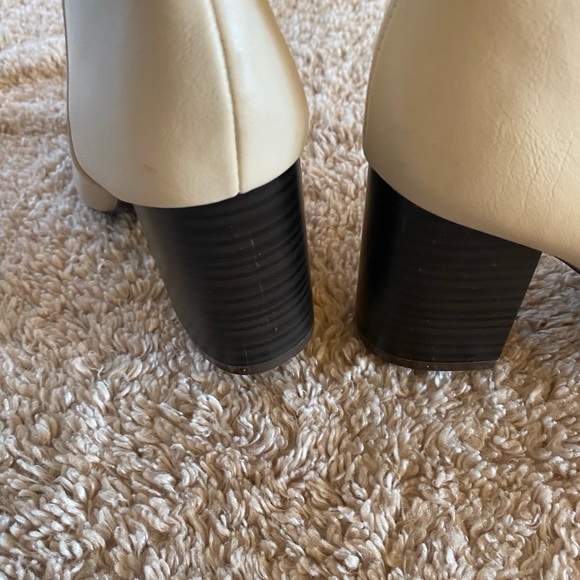 NWT mid calf boots size 6 has1.5 inches heels man made leather - Picture 4 of 11